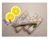JustBeYOU. All Natural Lip Balm SPF Lavender Lemon