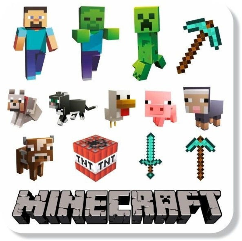 Minecraft Clipart Svg - 2165+ Best Quality File - Free SVG Cut File for