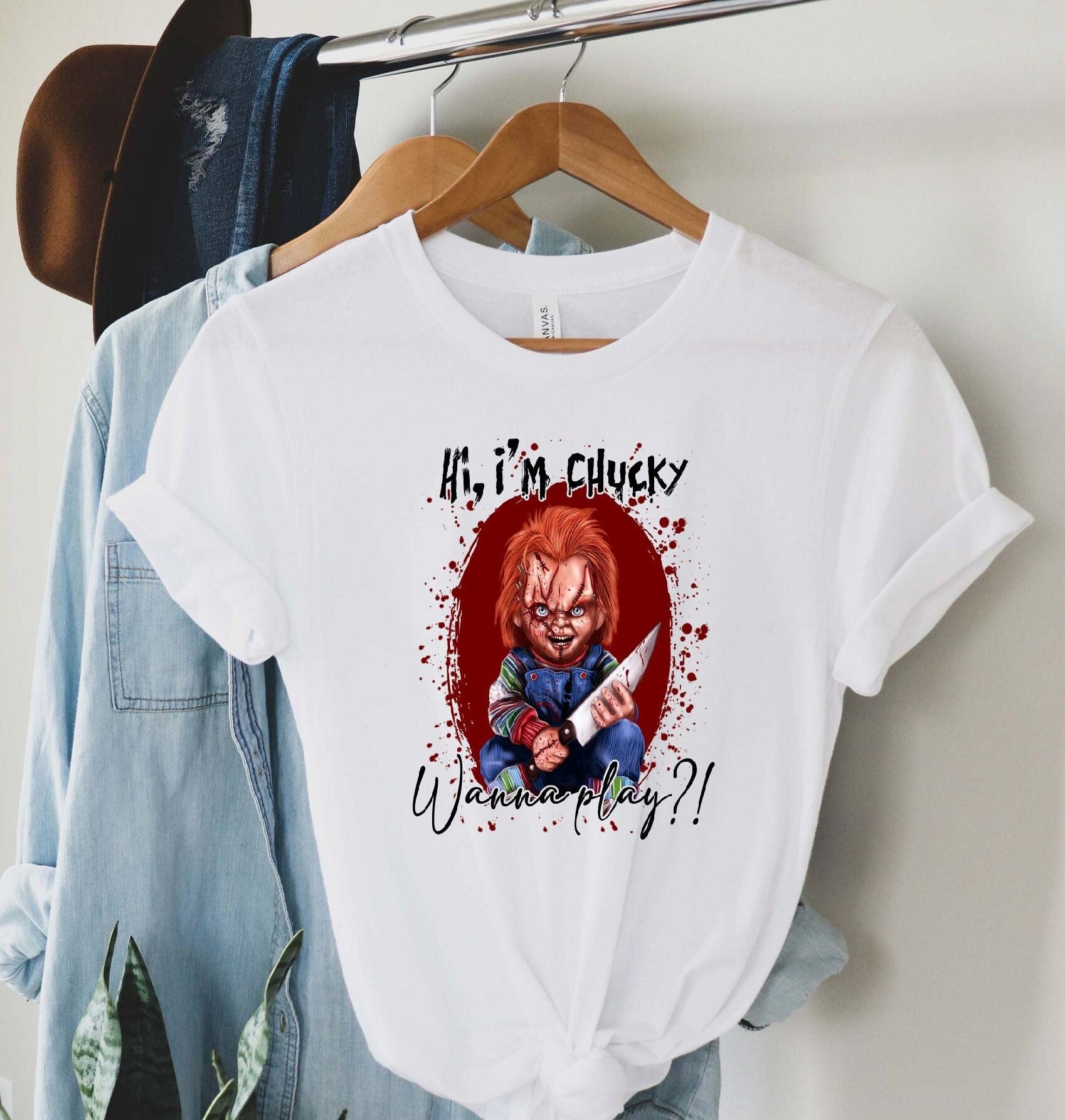 chucky halloween shirt