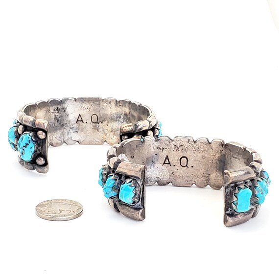 Two Signed Alice Quam Bracelets. Native American … - image 4