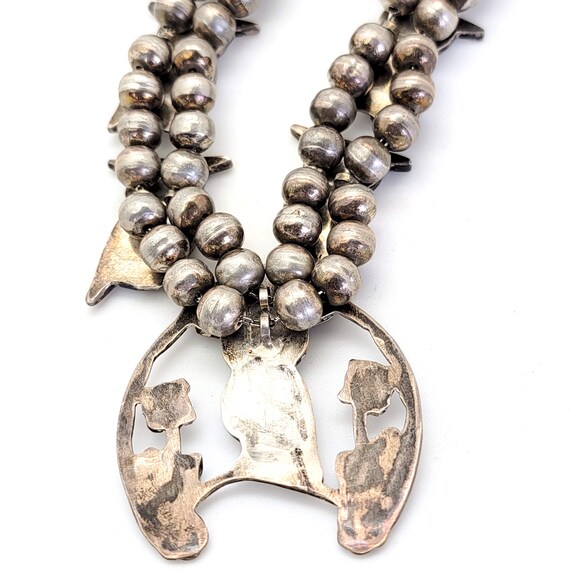 Wonderous Owls Zuni Inlay Shell Silver Turquoise … - image 4