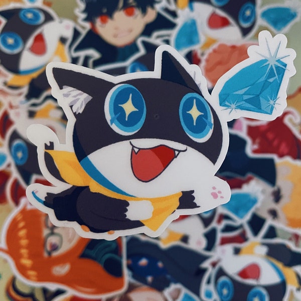 Persona 5 Morgana/Mona Phantom Thieves Bust Sticker