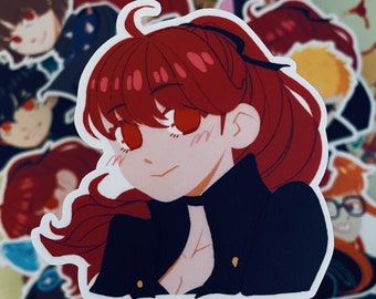 Persona 5 Kasumi Yoshizawa/Violet Phantom Thieves Bust Sticker