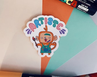 Stickers singe artiste ~ artiste !