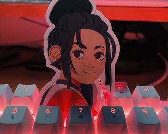 Buste Panama Palmer Cyberpunk 2077 Sticker