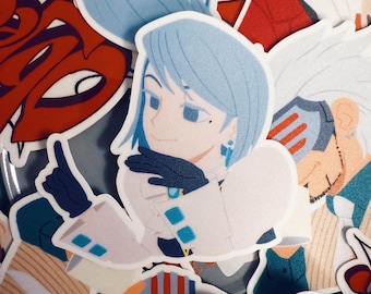 Franziska von Karma, avocate de Phoenix Wright Ace Sticker