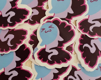 Judy Alvarez Cyberpunk 2077 Fantôme dans la coquille Sticker