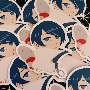 Persona 5 Yusuke Kitagawa/Fox Phantom Thieves Bust Sticker