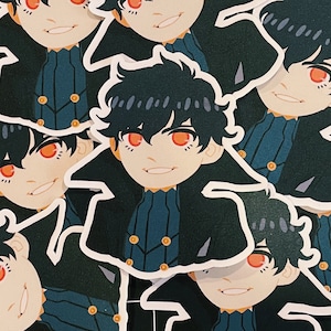 Persona 5 Protagonist/Joker Phantom Thieves Bust Sticker