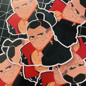 Jackie Welles Cyberpunk 2077 Bust Sticker
