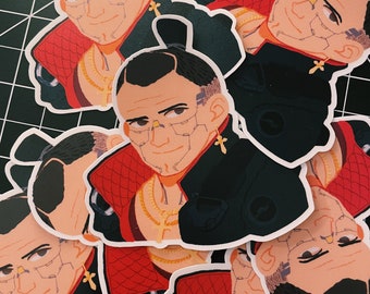 Jackie Welles Cyberpunk 2077 Buste Sticker