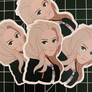 Alt Cunningham Cyberpunk 2077 Bust Sticker