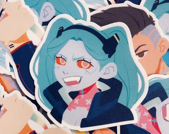 Buste de Rebecca (Becca) Cyberpunk Edgerunners Sticker