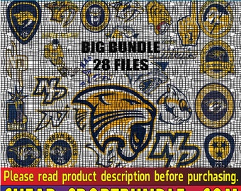 Nashville-Predators Hockey Teams Svg, Nashville-Predators Svg, N--H--L Svg, N--H--L Svg, Png, Bundle 28 Files