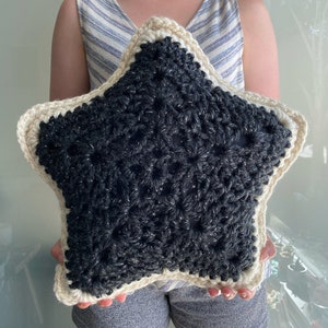 Stellar Star Pillow Crochet Pattern / Easy Star PIllow / Galaxy Pillow / Cute Star Pillow / DIY / Onestopwonders / PDF image 7