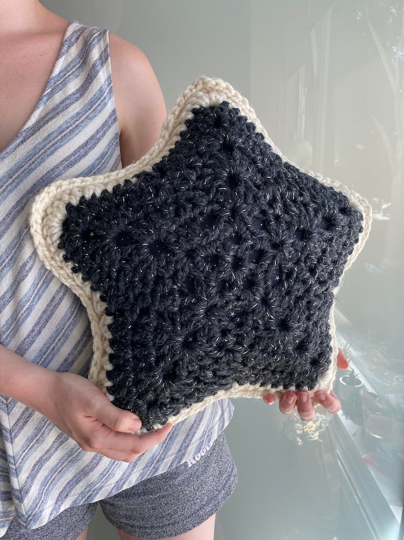 Stellar Star Pillow Crochet Pattern / Easy Star Pillow / Etsy Canada
