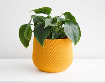 Yellow Plant Pot | Yellow Planter | Indoor Planter | Indoor Plant Pot | Minimal Plant Pot | Minimal Planter | Succulent Planter | Cactus Pot