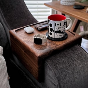 Couch table | side table | sofa table | ottoman table | couch arm tray | living room furniture | armrest table