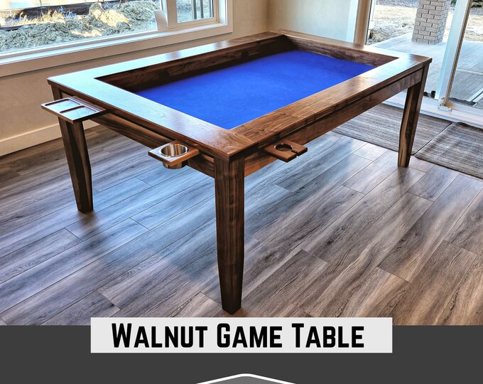 Dining Table Game Table Board Game Table Gaming Table Etsy