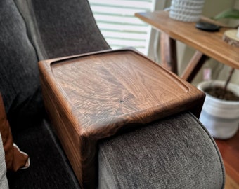 couch table| Side table | sofa armrest table | sofa table | ottoman table | couch arm tray | living room furniture | armrest table | C-table