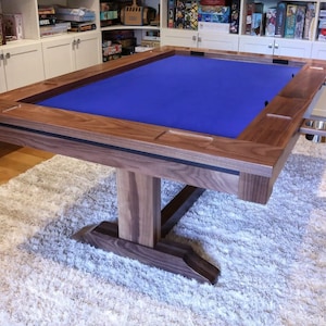 Board game table, game table, board games, game night,  gaming table, Puzzle table, D&D table, table top game table, role playing table