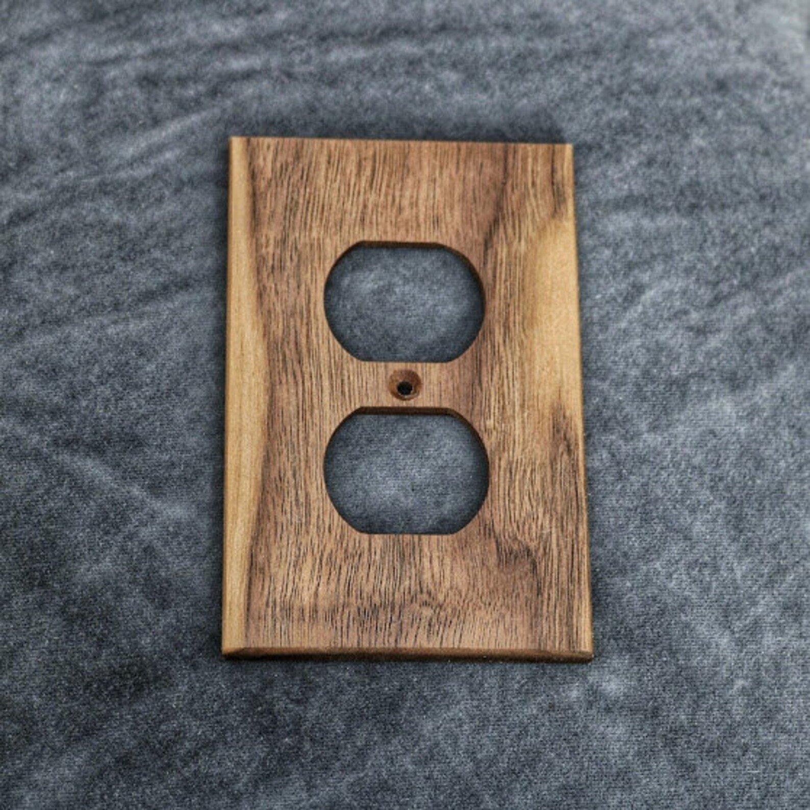 Dark wood light switch covers wood Light switch covers wood Etsy