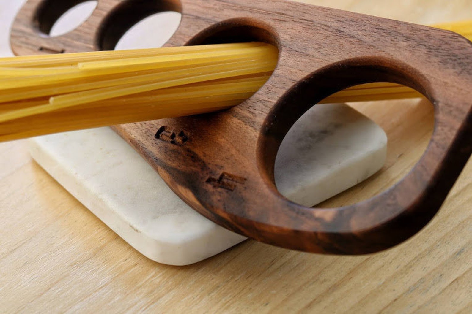 Wooden spaghetti measure wood utensil spaghetti gift Etsy