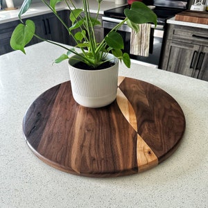Lazy Susan, quiet turntable, wedding gift custom wedding gift, family gift, serving tray, large lazy Susan, anniversary gift, house gift