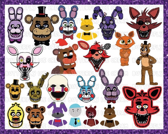 Fnaf Svg, Five Nights Freddy Svg, Freddy Svg, Five Nights at