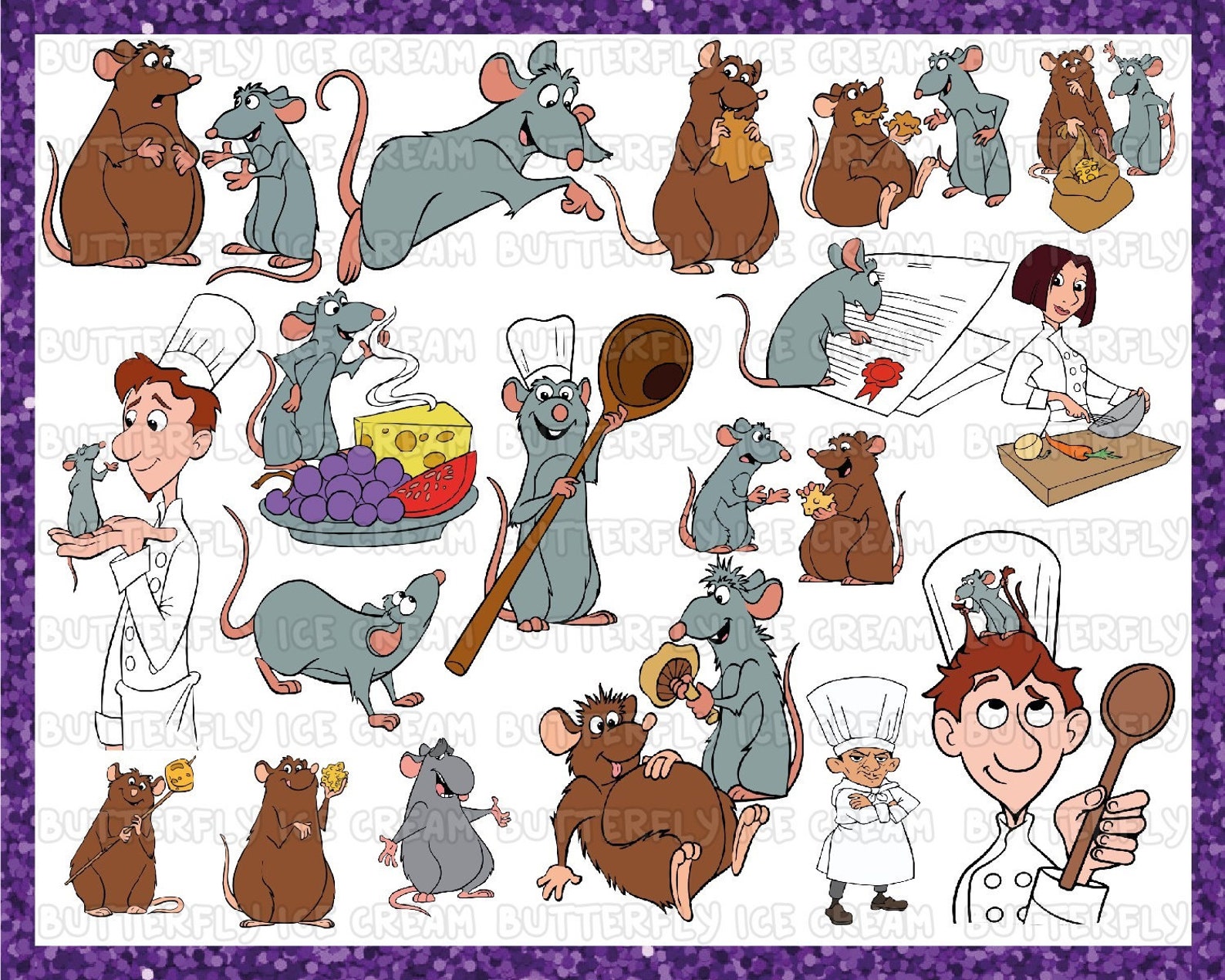 Ratatouille Svg Ratatouille Clipart Disney Ratatouille Remy - Etsy India