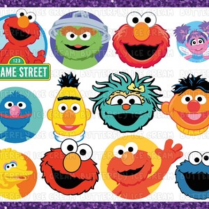 Elmo svg, Keksmonster svg, Elmo Geburtstag svg, Sesamhut, Sesamzweige, Street svg, Sesamschnittdatei, Sesamclipart