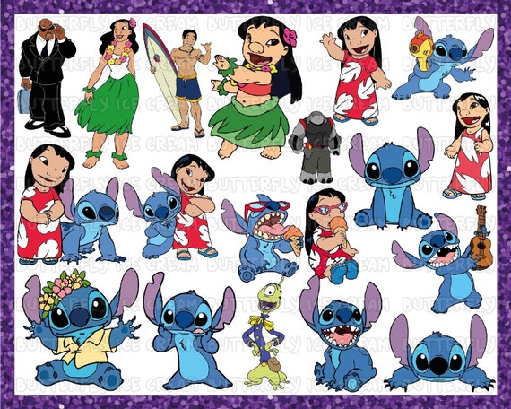 Stitch clipart, Lilo and Stitch movie, Stitch decor