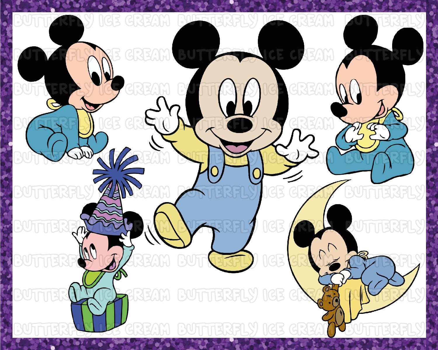 Download Baby Mickey Minnie Mouse Svg
