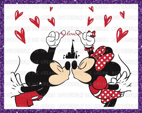 Free Free 188 Mickey And Minnie Love Svg SVG PNG EPS DXF File