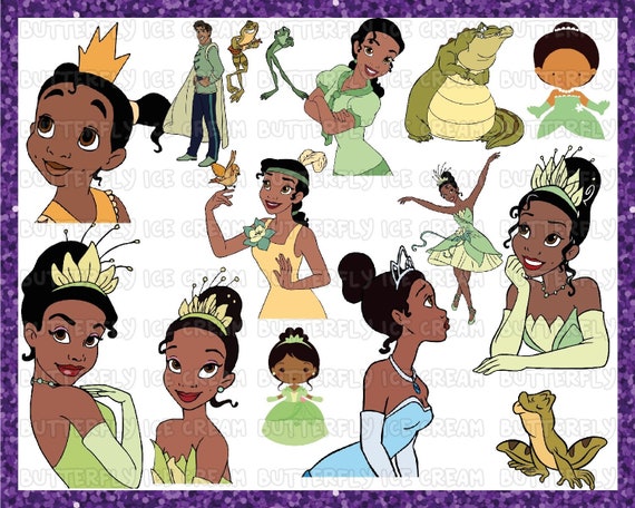 Free Free 326 Baby Princess Tiana Svg SVG PNG EPS DXF File