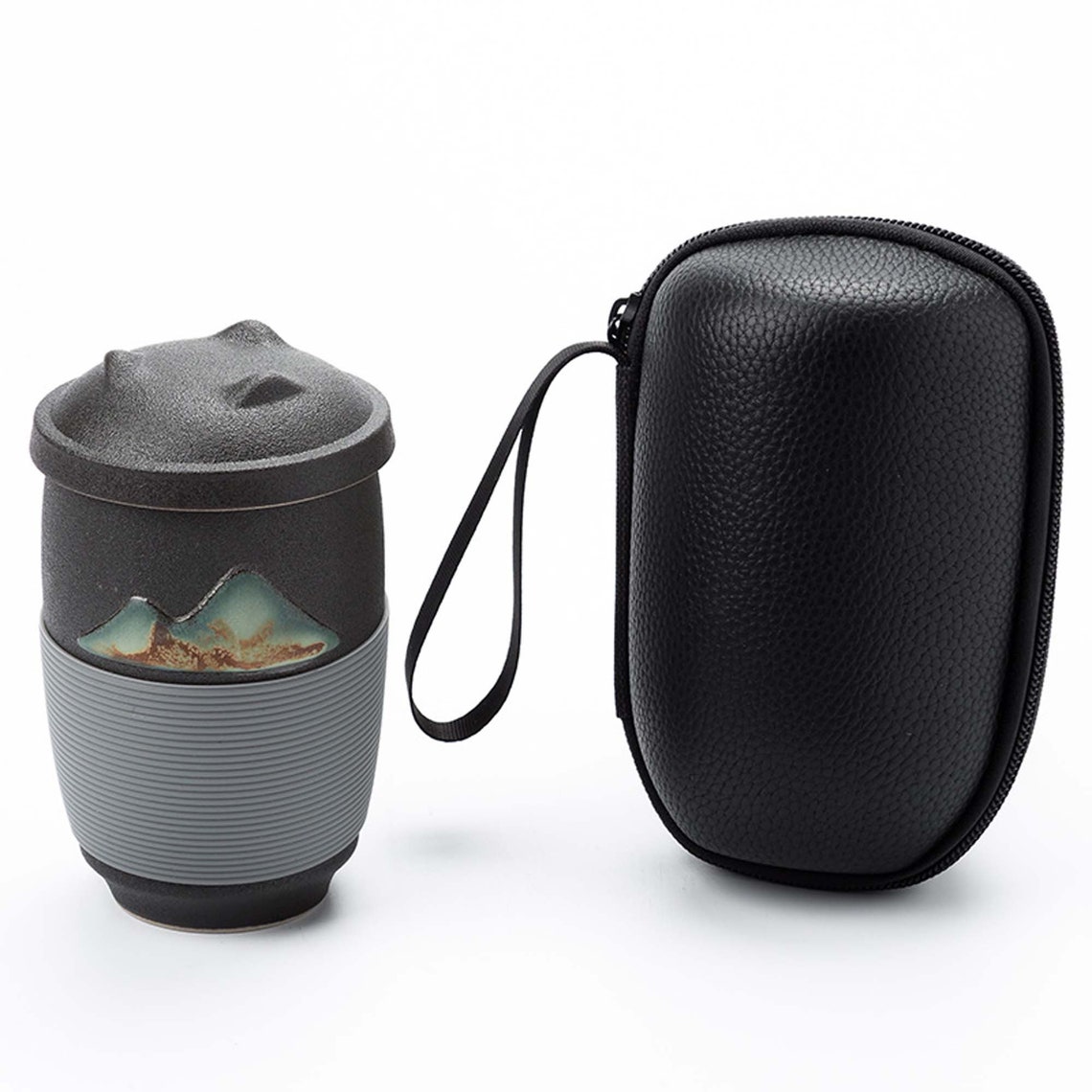 300ml Filter Mug With Lid Tea separation cup Travel Tea Set Etsy