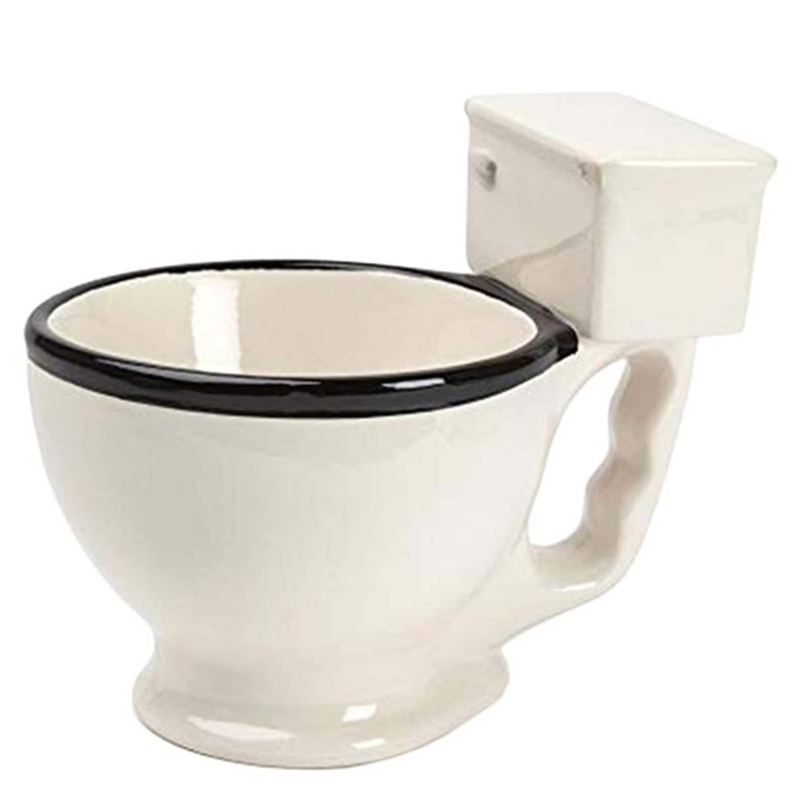 Spoof Toilet Cup Tricky Cup White Ceramic Cup Fun Toilet Etsy