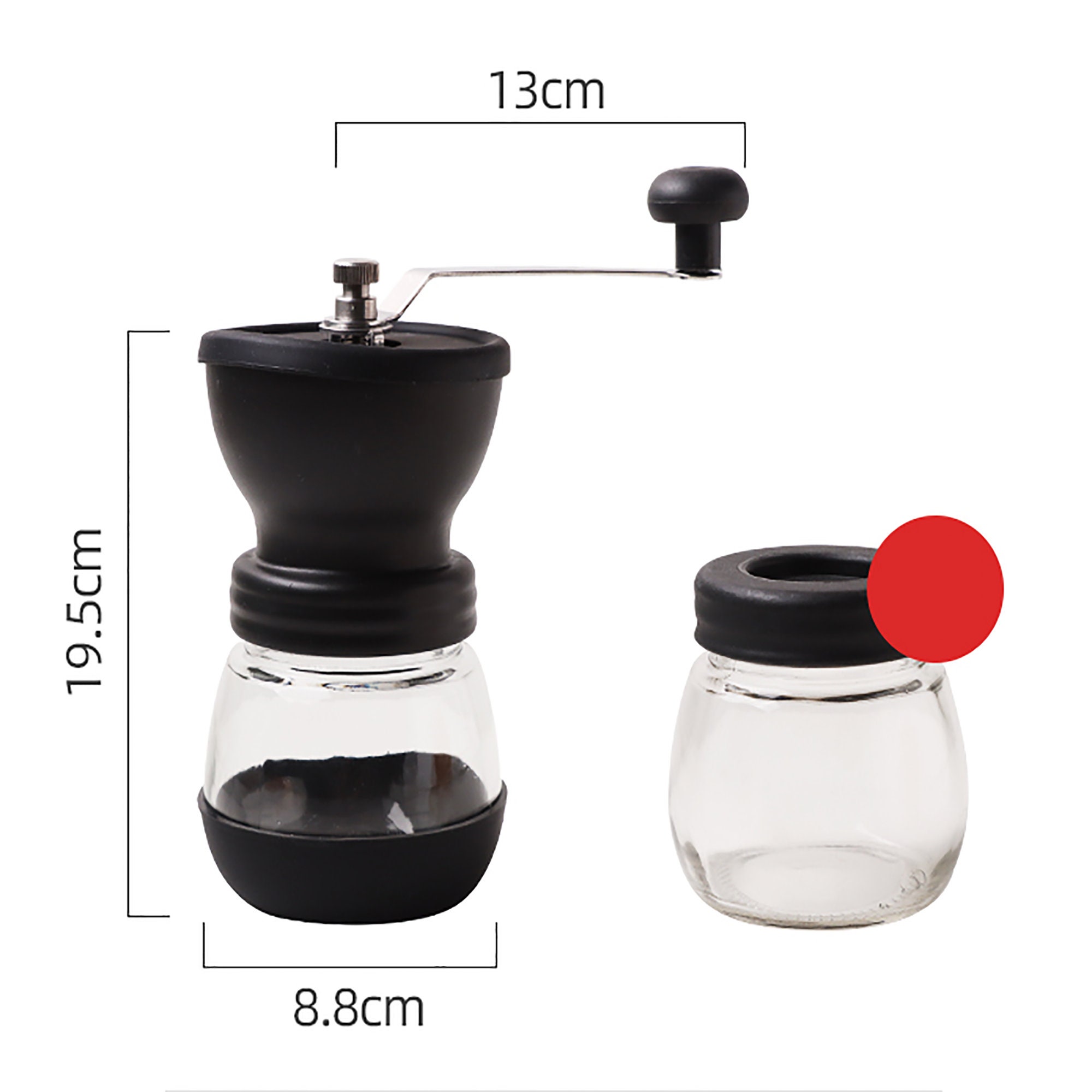Small Coffee Grinder Hand Grinder Easy To Carry Gift For Etsy