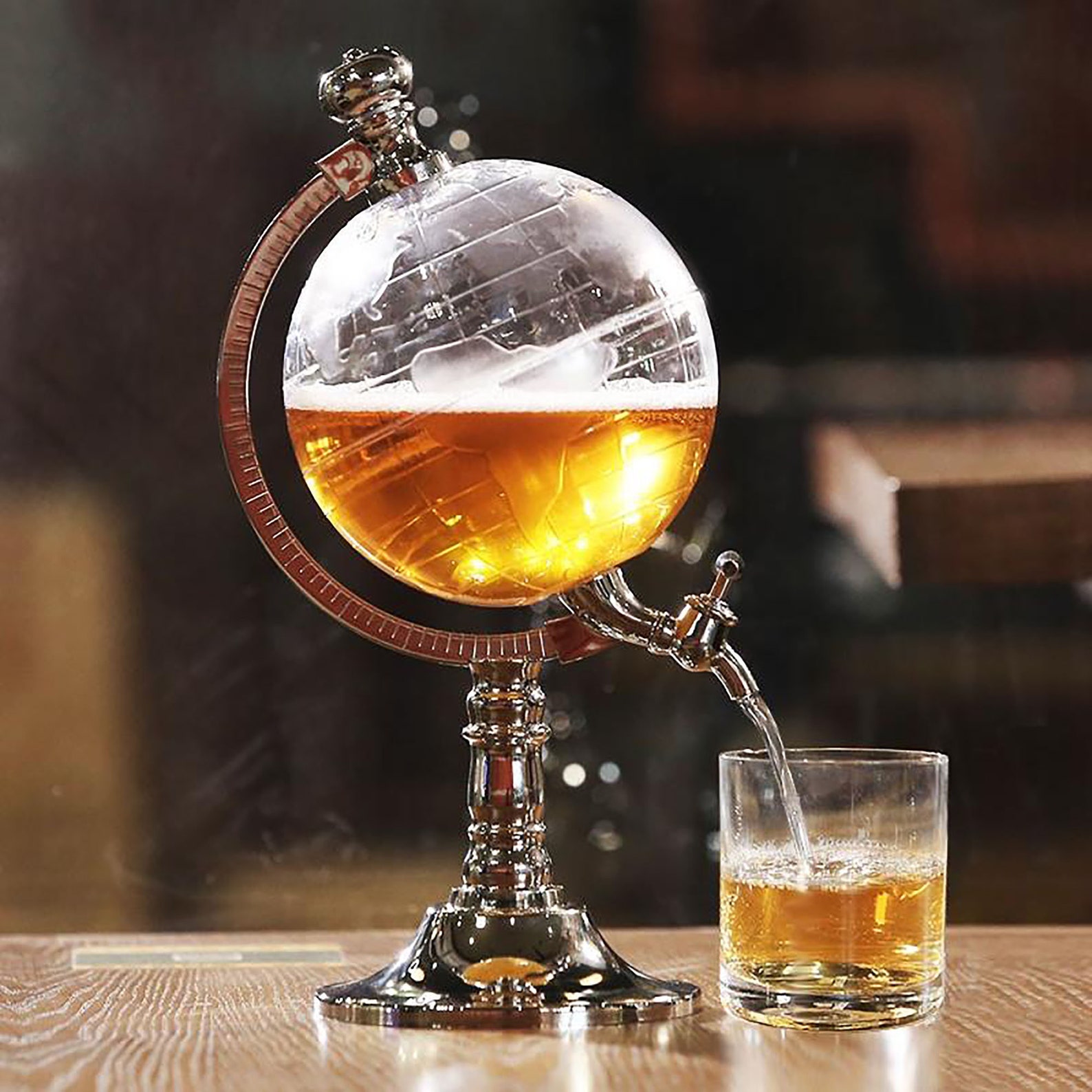 1900ml Automatic Wine Pourer Globe Wine Storage Creative Etsy