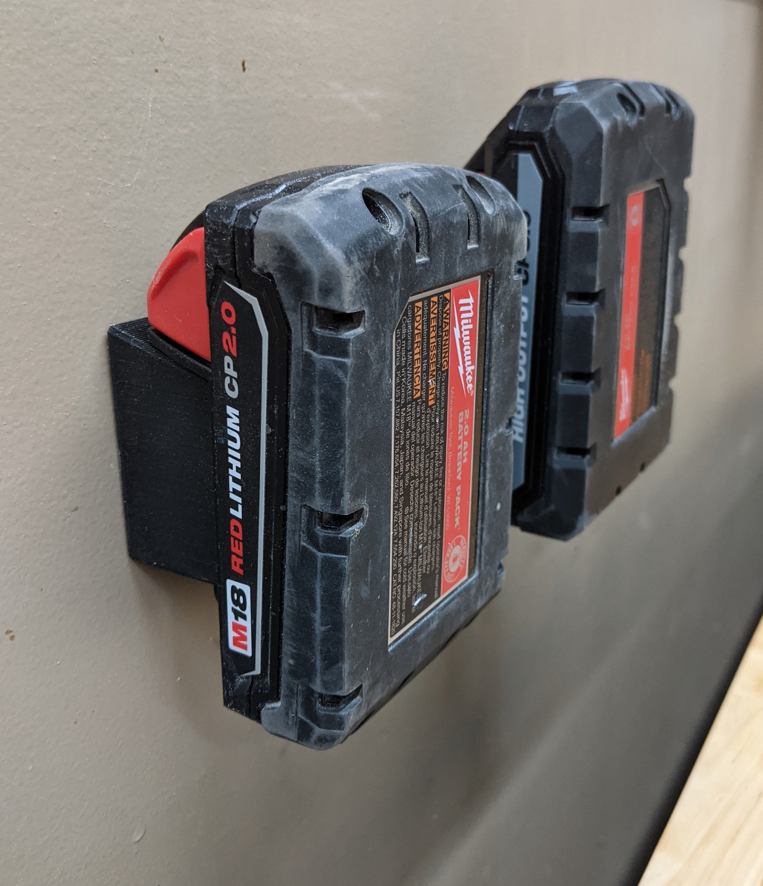 Milwaukee M18 Battery Holder 20 Pack Etsy