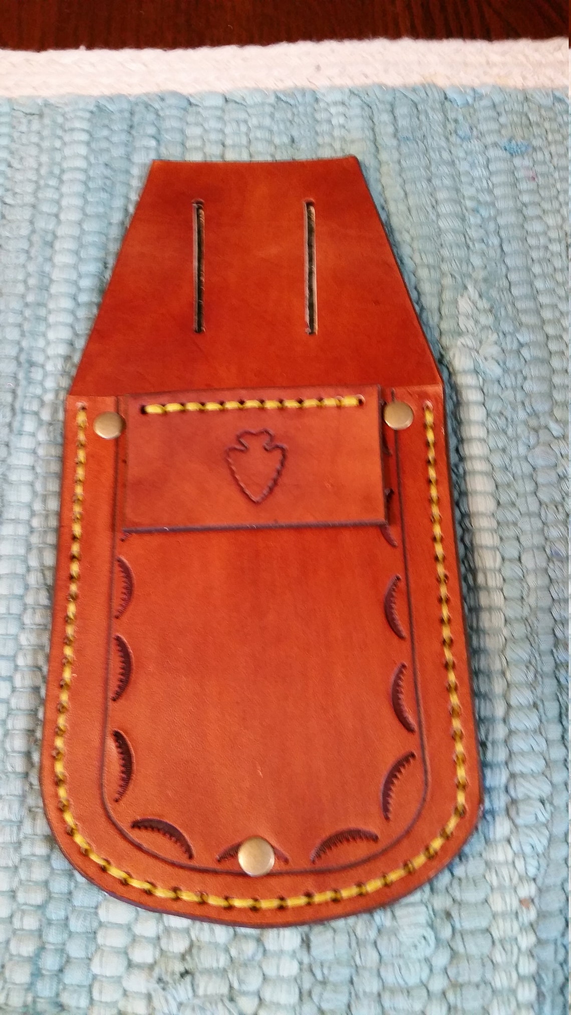 Archery Arrowhead Pocket Quiver With Belt Loops Etsy