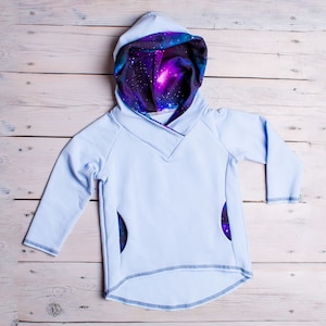 Hoodie for Kids Boys Girls  Zipper Galaxy Hoodie Pullover Hoodless Sweater Sweatshirt for  age 2-3-4-5-6-7-8-9-10 years old