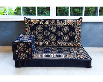 Middle Eastern Pet Floor Sofa, Sectional sofa, Floor Cushion Daybed, Arabic Sofa, Unique Cushion, Kilim Cushion, Floor Couch, Reading Nook