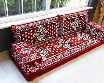 Floor Sofa, Sectional sofa, Floor Cushion Daybed, Floor Cushion , Unique Cushion, Kilim Cushion, Floor Couch set , Reading Nook , couch ,new