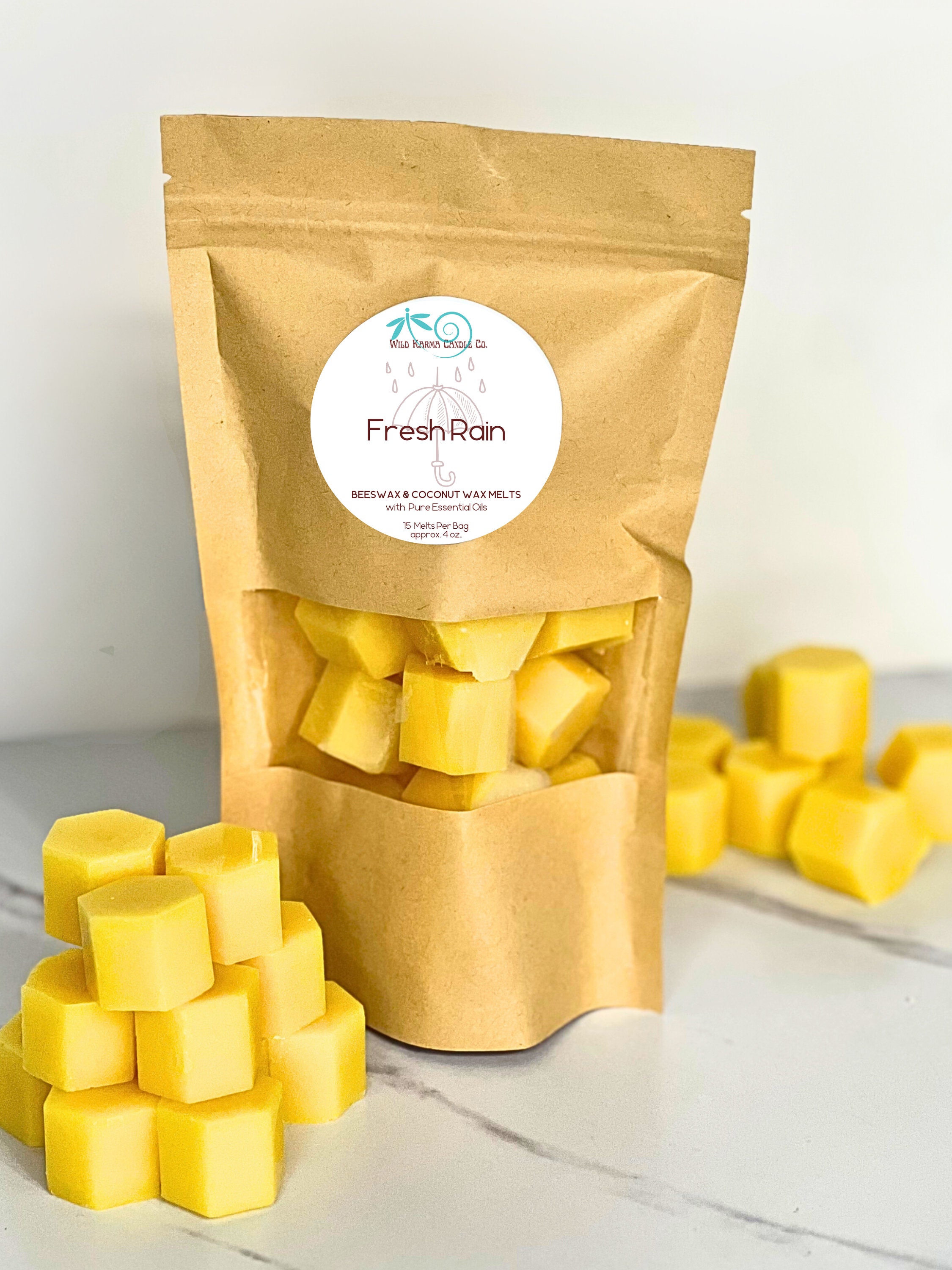 Aira Soy Wax Melt - Organic, Vegan, Kosher, Scented Soy Wax Cubes  w/Essential Oil Blends - No Chemical 100% Soy Tart for Electric/Tealight  Melters 