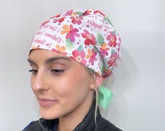 I Had My Patience Tested I'm Negative, Sarcastic, Funny Scrub Cap, Scrub Hat, Surgical Scrub Hat, Doctor, Nurse, Veterinarian, Quick Ship