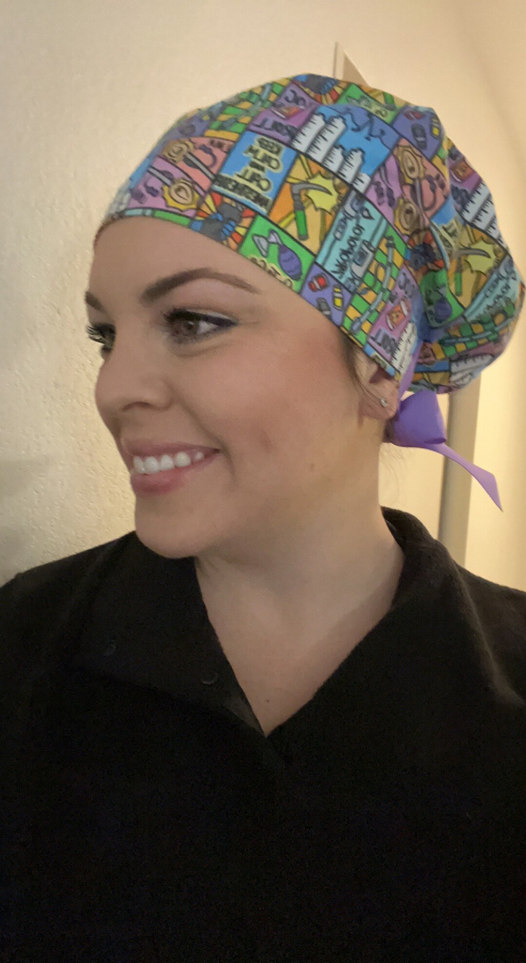 Anesthesia Scrub Cap Scrub Hat OR Surgery Surgeon Medical Etsy