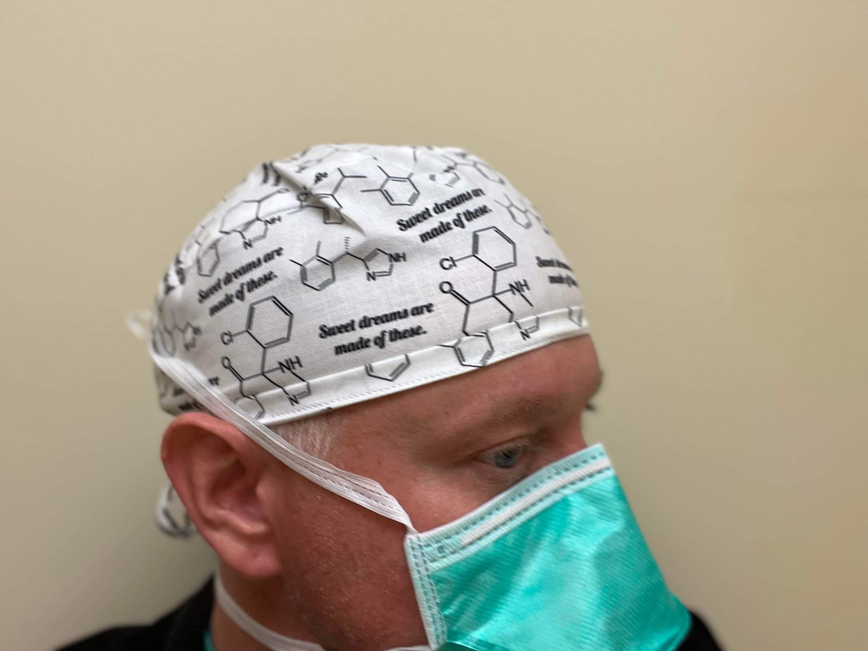 ketamine scrub cap
