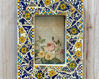 4x6 Talavera Mosaic Tile Picture Frame