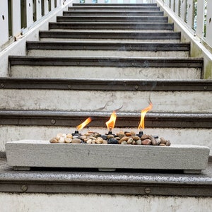 Fire Pit - Tabletop Fire Pit - Patio Decor - Gift - Housewarming Gift